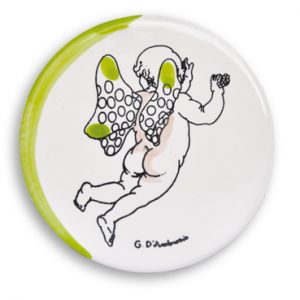 openonlus-bomboniere-solidali-formella-dambrosio-puttino-giallo