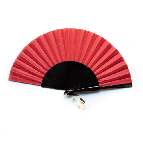Ventaglio nero e rosso
