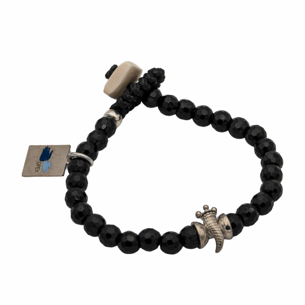 Bracciale Con Iniziale In Acciaio Argento Per Donna – Regalo Personalizzato 26 Lettere (16+5 Cm)