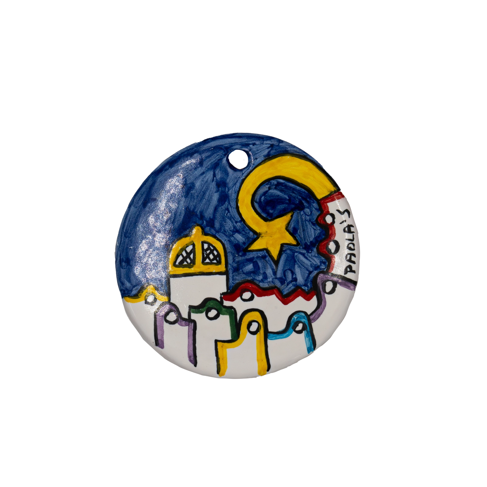 FORMELLA DI NATALE 2025 – VIETRI CON COMETA