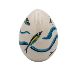 uovo di ceramica regalo di pasqua