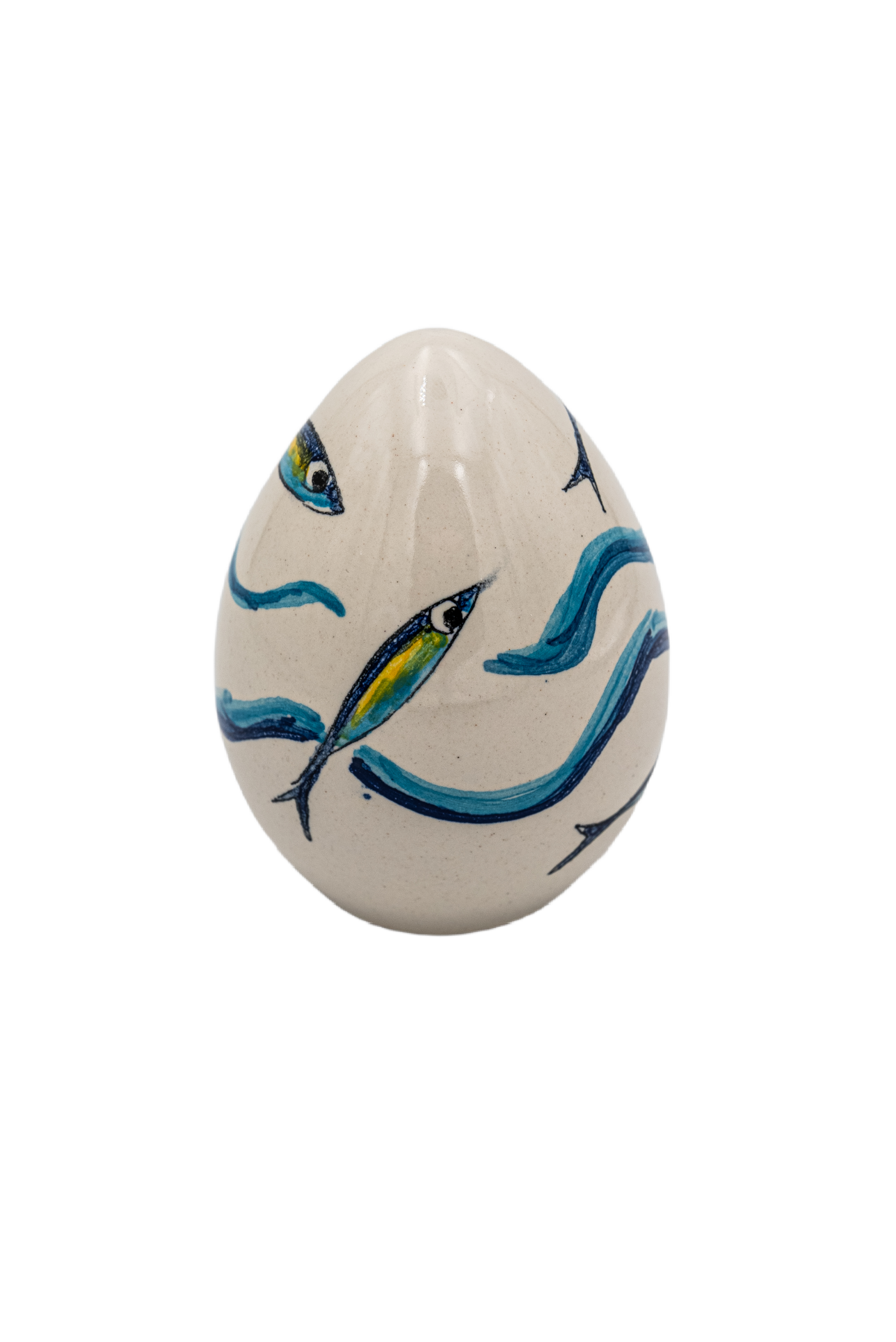 Ovetto di ceramica vietrese